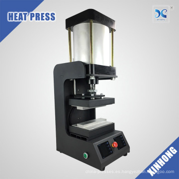 B5-R3 de alta presión de alta presión automática de 2 toneladas de calor neumático Rosin Press Placas de calefacción doble Rosin Press